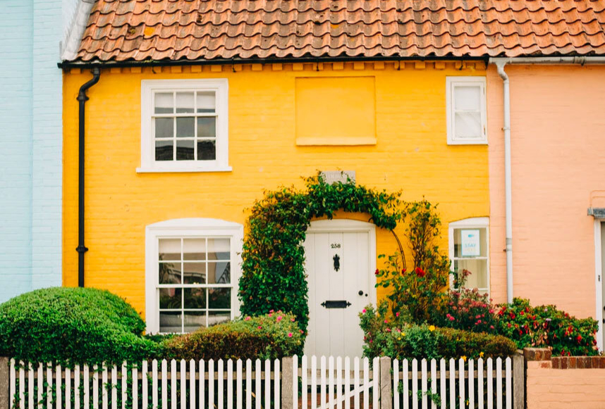 Photograph of a house